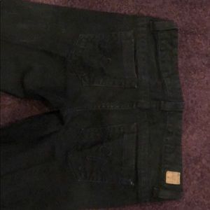 Woman’s Guess Black denim size 28